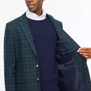 J.crew Mens Thompson University Blazer Jacket Wool Blend Slim
Fit size 36R
